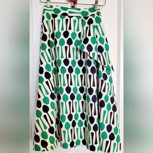 Anthropolgie Eva Franco Midi Skirt